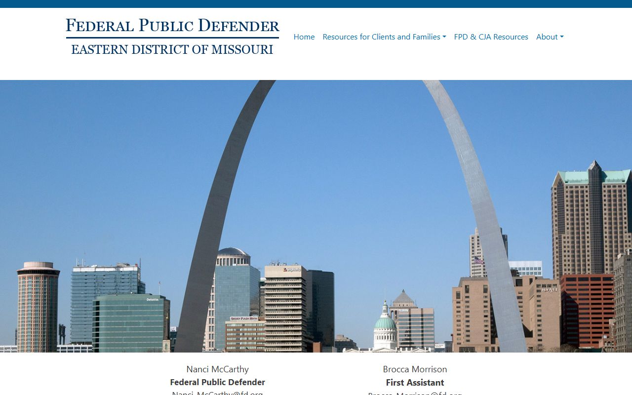 Cape Girardeau County criminal court records federal public defender resource
