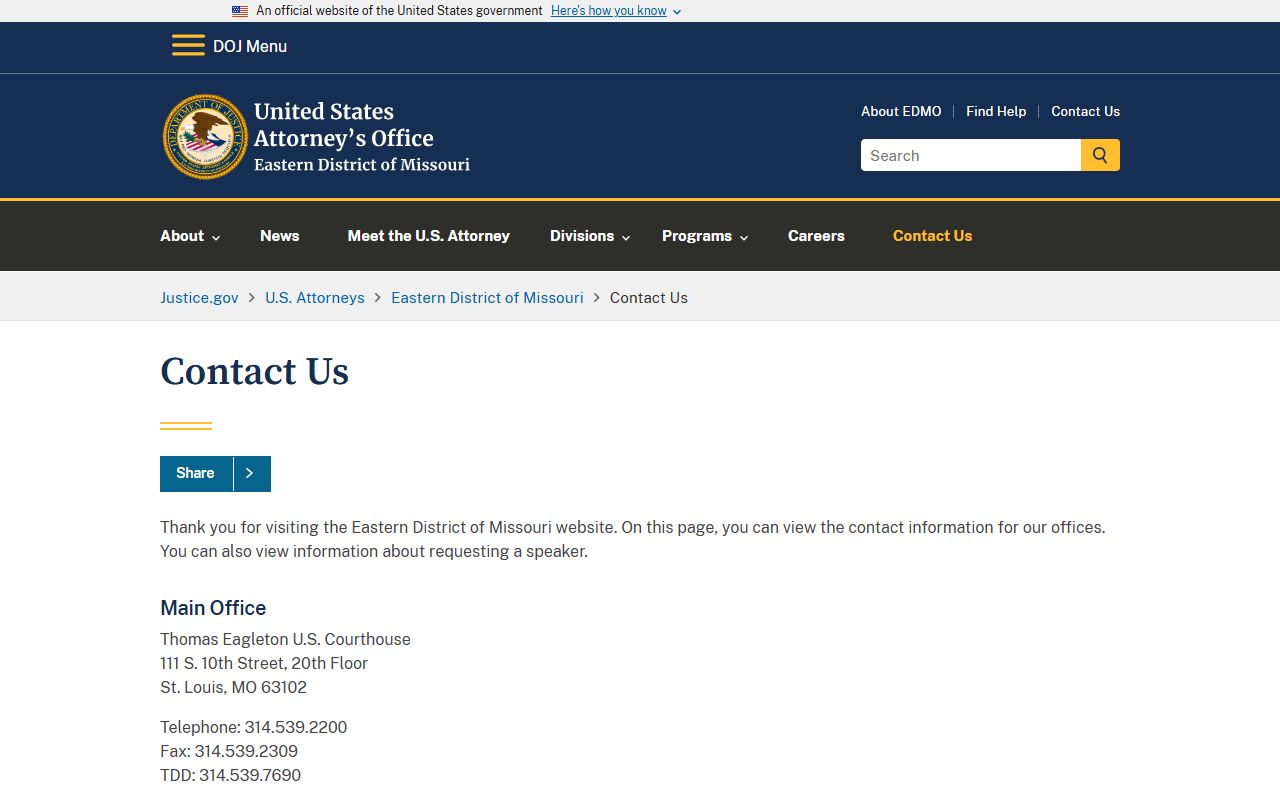 Cape Girardeau County Circuit Court records and federal courthouse contact source